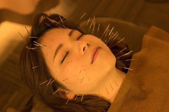 メイクをしたまま